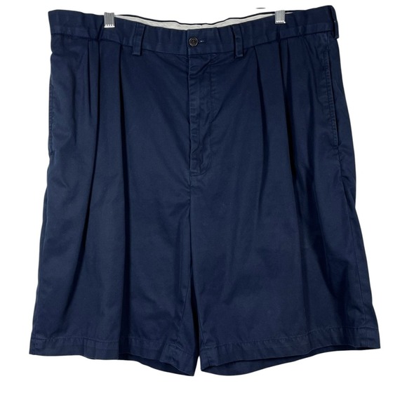 Polo Ralph Lauren Other - VTG POLO RALPH LAUREN Sz 38 Short Golf Fairway Men's Navy Blue Cotton Pleated